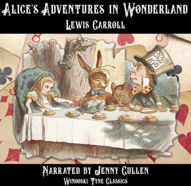 alice's adventures in wonderland audiobook cover