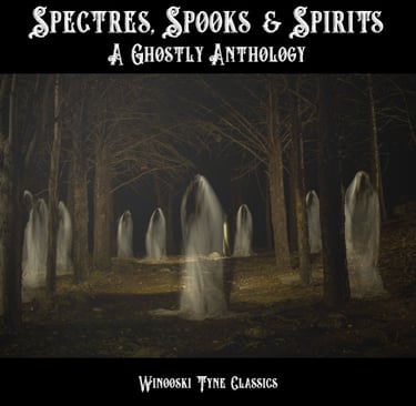 ghostly - spooky ghosts in a forest