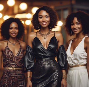 Close-up of sparkling statement earrings and a delicate bracelet laid out on a velvet cloth.