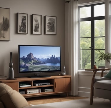 Bright living room with modern inventory