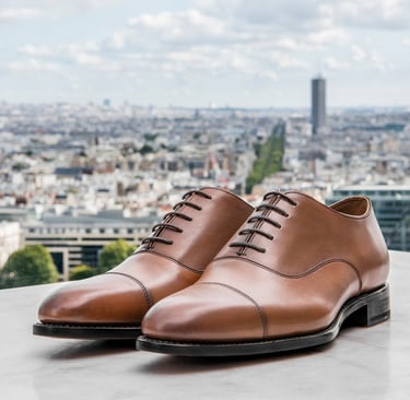 chaussure homme richelieu gold