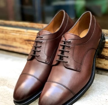 chaussure homme derby marron