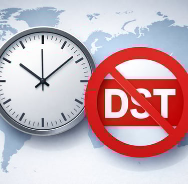 Countries That Do Not Observe Daylight Saving Time in 2026_timenowonline