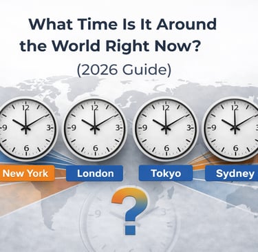 What Time Is It Around the World Right Now (2026 Guide)_timenowonline.com