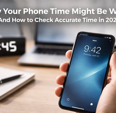Why Your Phone Time Might Be Wrong (And How to Check Accurate Time in 2026)-timenowonline.com