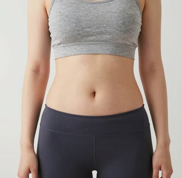 person standing on white digital bathroom scale