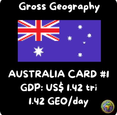 australia card gross geography 1