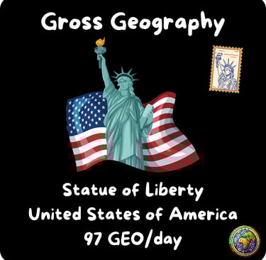 statue of liberty gross geography monument