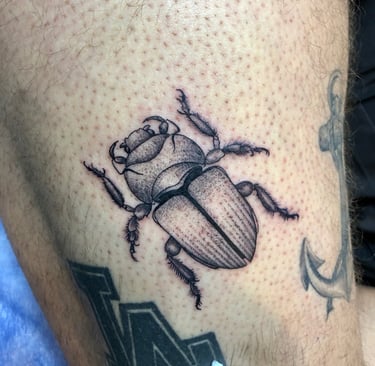 Minimalist heart tattoo on wrist — Hurghada Tattoo Studio