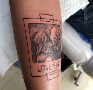 Dots work tattoo on wrist—hurghada tattoo studio 
