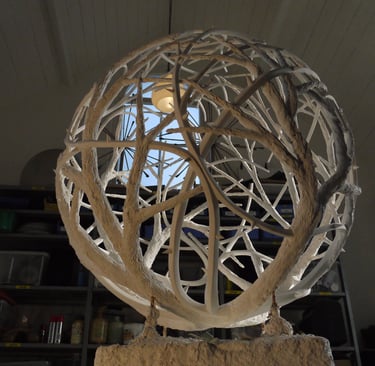 working studio Naughty Boy studio Artist in residence Mark Richard Hall