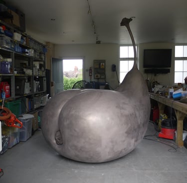 working studio Naughty Boy studio Artist in residence Mark Richard Hall