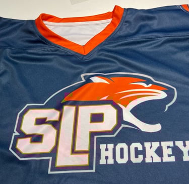 Ice hockey sublimation services in Winnipeg