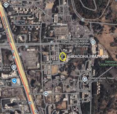 LOCATION SHRADDHA PRATHAM, SHRADDHA PRATHAM BORIVALI EAST, SHRADDHA PRATHAM MAGATHANE, SHRADDHA PRATHAM MAGATHANE BORIVALI E
