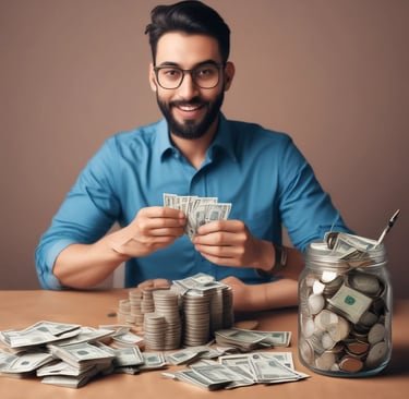 black blue and yellow textile