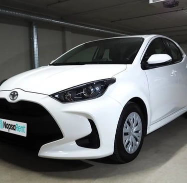 Toyota Yaris, henkilöautot alkaen 8€/h, 19€/pv Helppo varaus ja avaimeton käyttö puhelimella.