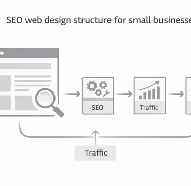 SEO web design structure for small businesses