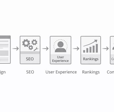 SEO web design process that improves rankings and conversions