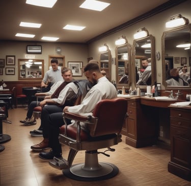 A clinic waiting room showing a digital display powered by exilonai, highlighting upcoming appointments and messages.