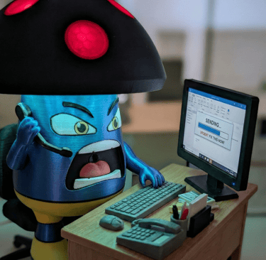 Shrooman telesales equals no sales!