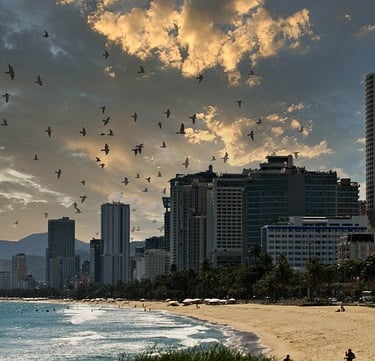 Tourist Beach, Nha Trang, Vietnam