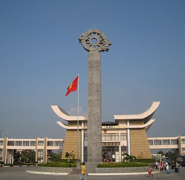  Moc Bai border, Vietnam