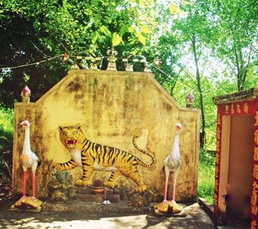 communal temple in Long Phu district, Soc Trang province