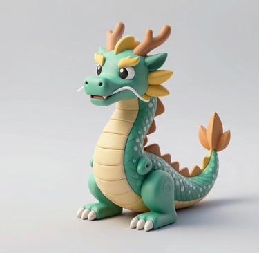 Close-up of a vibrant 3D-printed geometric vase with intricate patterns on a wooden table.