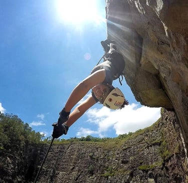 Rapel na Pedreira do Dib