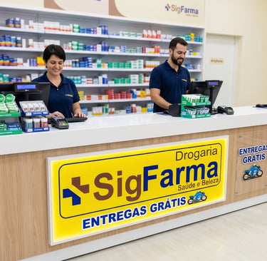 Farmácia perto de você. Drogaria Sigfarma União