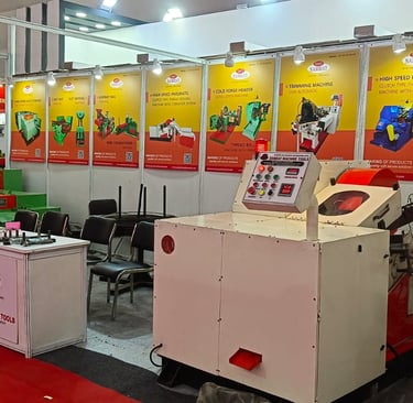 samrat machine tools at ludhiana exhibition centre 