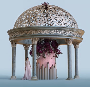 3D interior spatial design