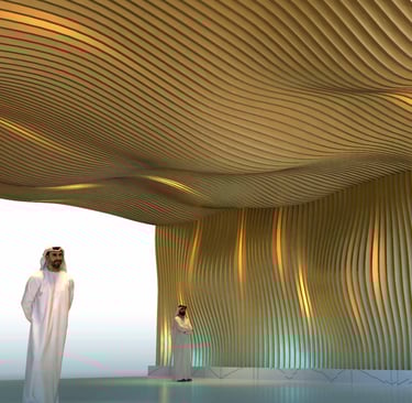 3D interior spatial design