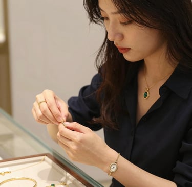 Elegant Bela Rara semijoias e pratas logo featuring gold cursive typography and a diamond icon.