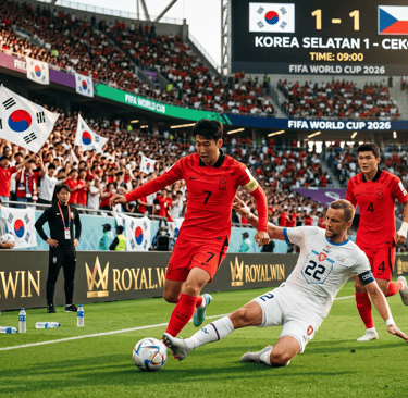 Nonton FIFA WORLD CUP 2026 GRATIS KOREA SELATAN VS CEKO