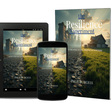 a tablet and a book and cellphone