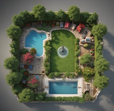 Chic living room bathed in natural light, showcasing refined comfort.