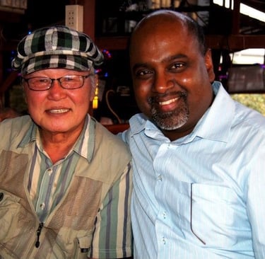 Eugene and in Vientiane, some time in 2012 ...