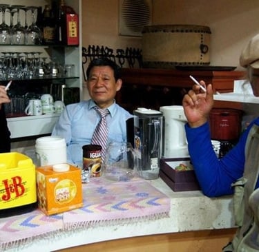 With the Pianist Yoon, former mayor Yoon at the Bunker in Kwangju in 2012