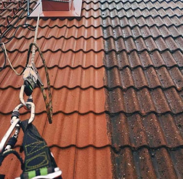 Takvask før og etter