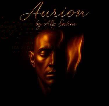 Aurion by Alp Şahin gold-infused presence and inner clarity