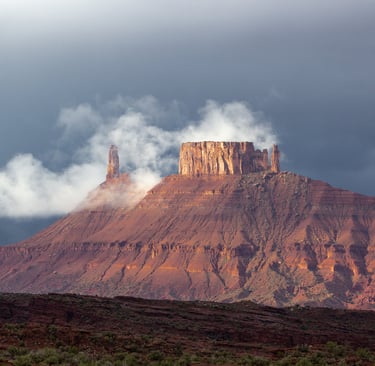Priest and Nuns, Colorado River Valley, Utah