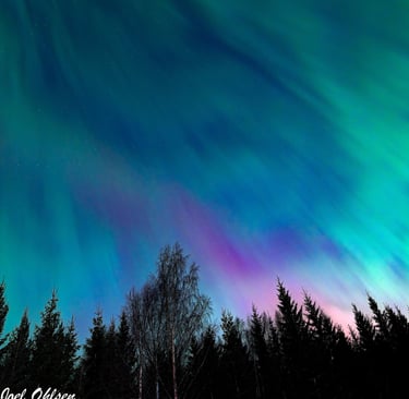 Aurora Borealis, Härnösand, Sweden