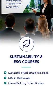 Real Estate Executive Training Sustainability and ESG Courses