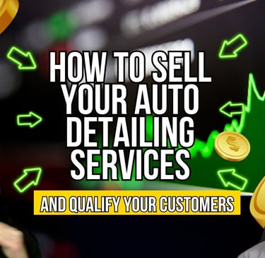 Suds to Success Podcast - How To Sell Your Auto Detailing Services