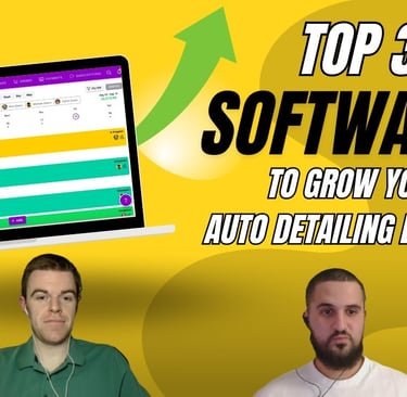 Episode 4: Top 3 Software to Grow Your Auto Detailing Business (Urable, GoHighLevel, SintraAI, etc.)