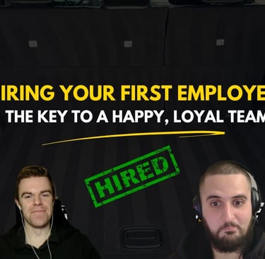 Episode 7: Detailer's Guide to Hiring & Keeping Your First Auto Detailing Employee! (PROVEN TO WORK)