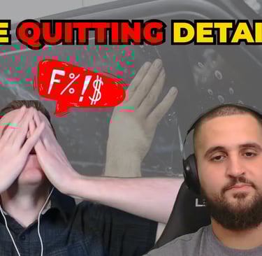 EP 22: DON'T QUIT DETAILING UNTIL YOU WATCH THIS VIDEO!