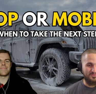 How to Know You're Ready for a Detailing Shop (Mobile vs. Shop)