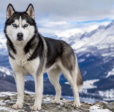 Husky siberiano, una de las razas que, como el Shih Tzu, conserva una huella genética cercana al lob